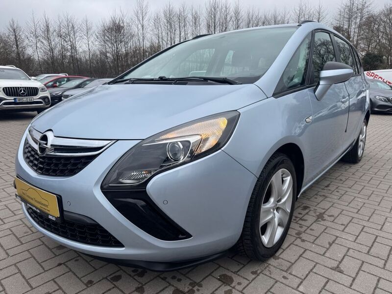Blau Gebraucht 2014 Opel Zafira Tourer Sport Van / Kleinbus | 7.999 € (Superpreis) - Bild 1/4