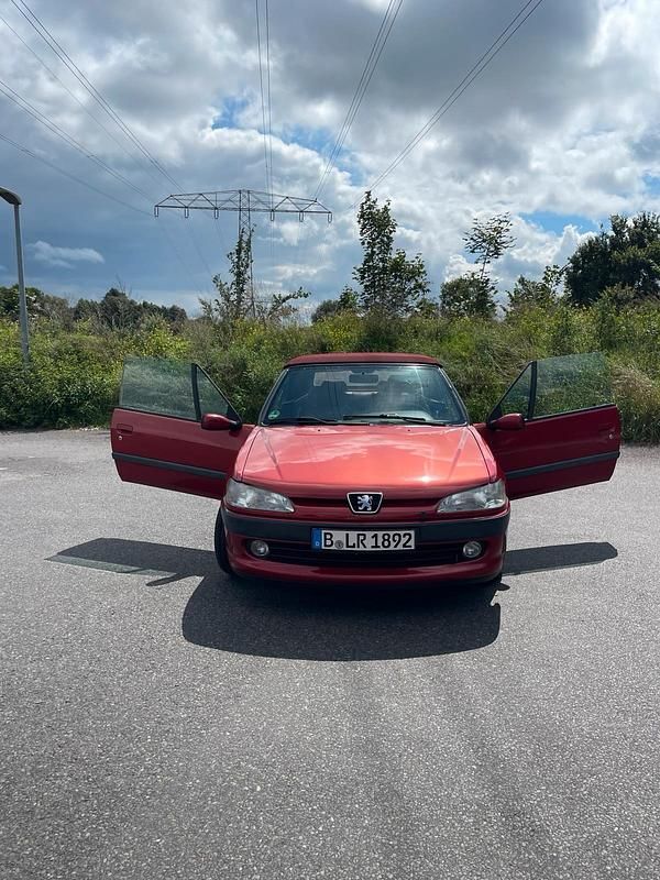 Rot Gebraucht 1999 Peugeot 306 Cabriolet Cabrio | 1.750 € - Bild 1/4