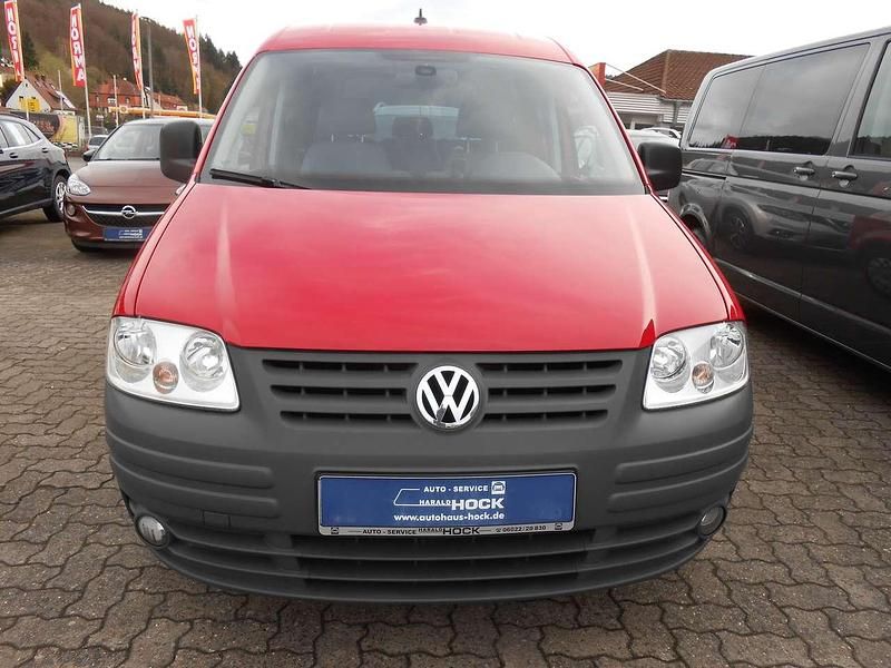 Rot Gebraucht 2009 VW Caddy Life Van / Kleinbus | 17.000 € - Bild 1/4