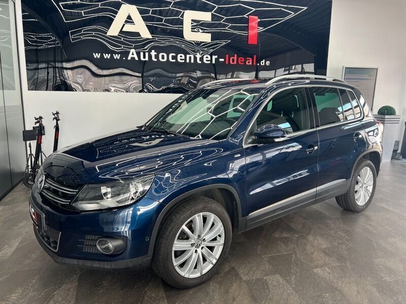 Blau Gebraucht 2014 VW Tiguan Sportline SUV | 10.990 € (Fairer Preis) - Bild 1/4