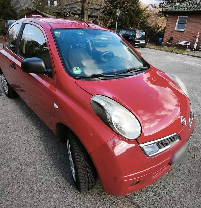 Gebraucht Nissan Micra 65 PS (47 kW) 2009 Rot Kleinwagen