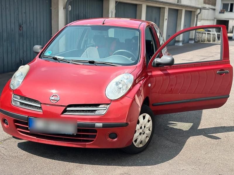 Rot Gebraucht 2006 Nissan Micra Kleinwagen | 1.300 € - Bild 1/4