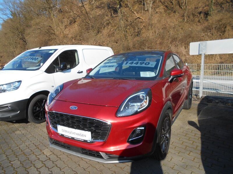 Rot Gebraucht 2020 Ford Puma Titanium SUV | 14.490 € (Guter Preis) - Bild 1/4
