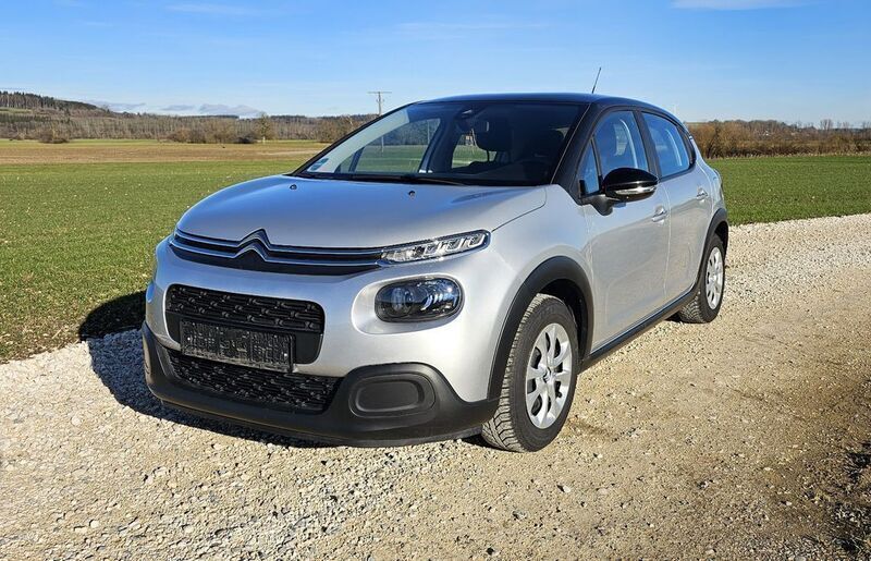 Silber Gebraucht 2017 Citroën C3 Feel Kleinwagen | 9.600 € (Fairer Preis) - Bild 1/4
