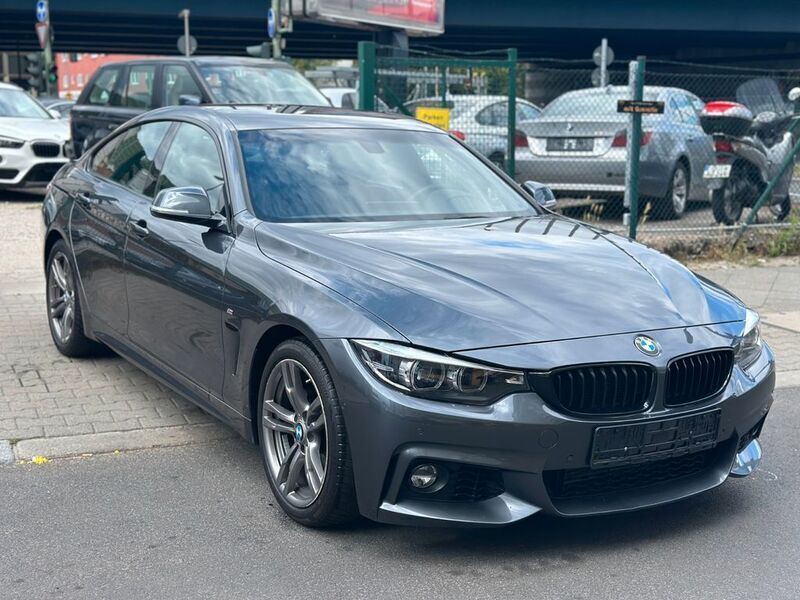 Grau Gebraucht 2019 BMW 418 Gran Coupé M Sport Coupé | 15.600 € (Guter Preis) - Bild 1/4