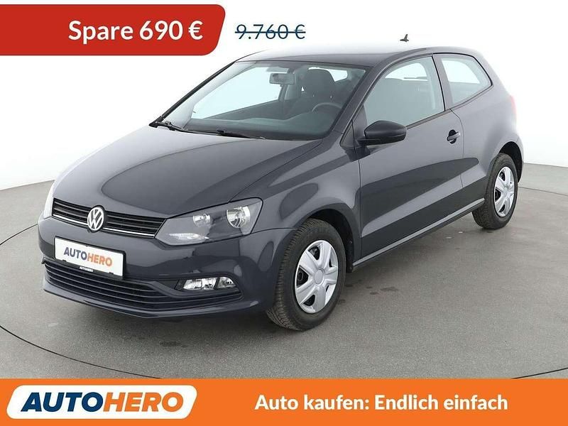 Uranograu/cinza urano Gebraucht 2016 VW Polo Trendline Kleinwagen | 9.070 € (Fairer Preis) - Bild 1/3
