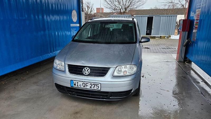 Gebraucht VW Touran 102 PS (75 kW) 2006 Silber Van / Kleinbus