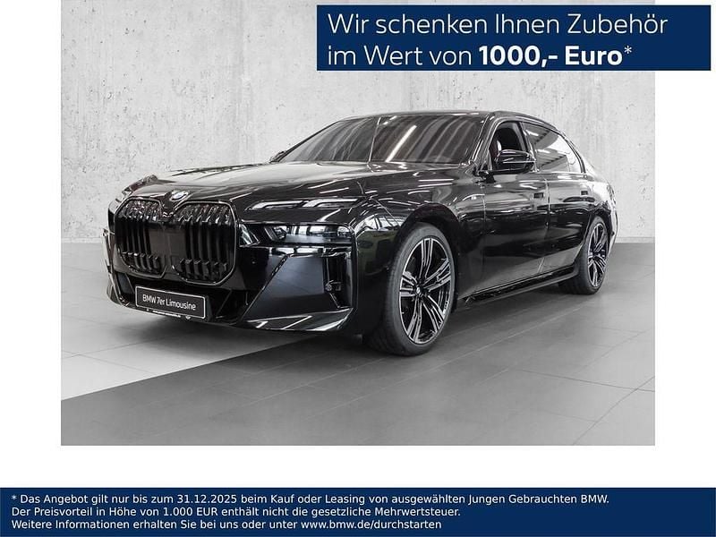 Schwarz Neu 2025 BMW 740 M Sport Limousine | 116.340 € - Bild 1/4
