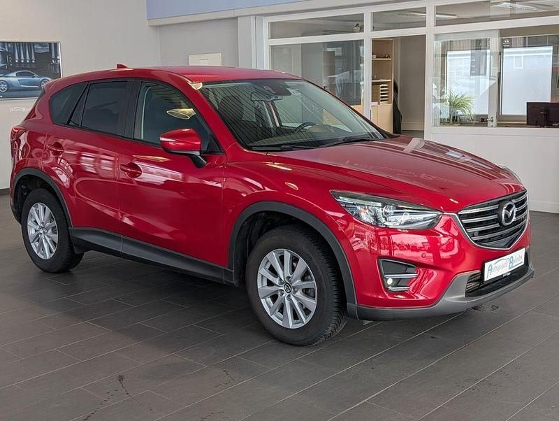 Gebraucht Mazda CX-5 Exclusive-Line 150 PS (110 kW) 2016 Rot SUV