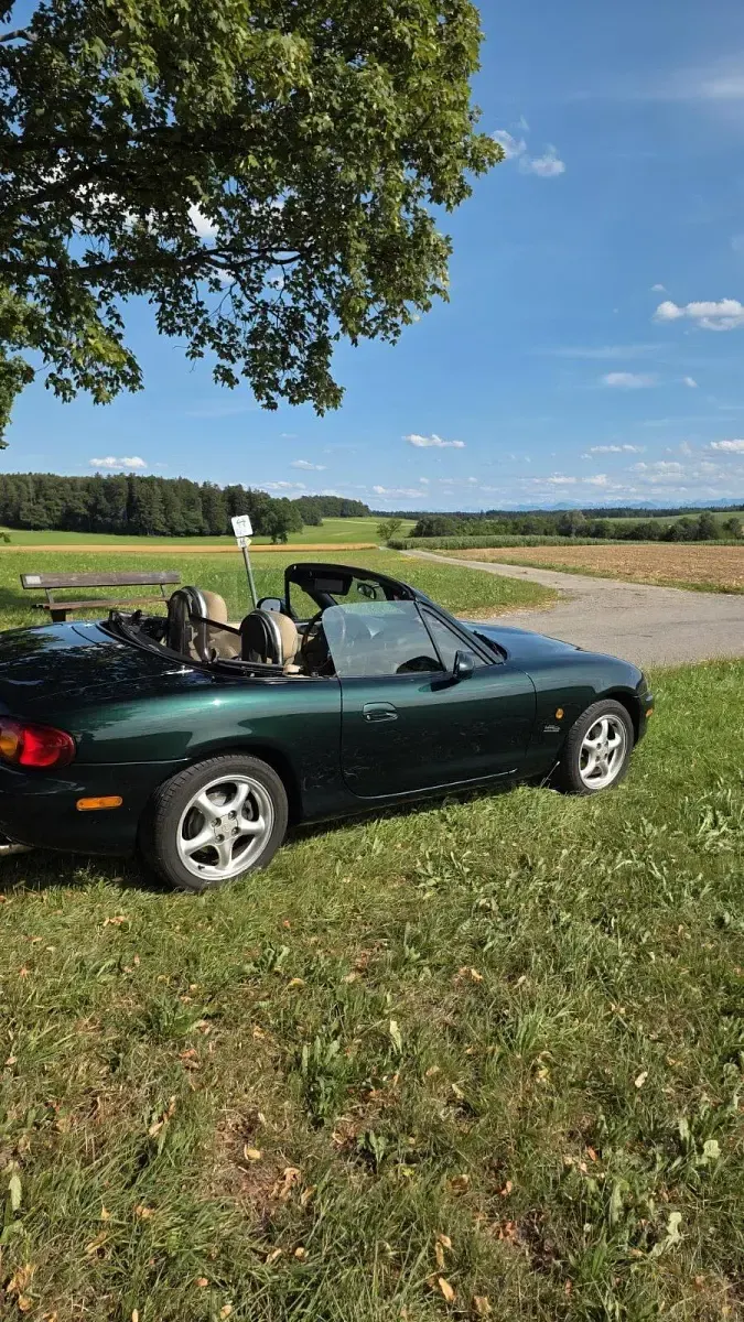 Gebraucht Mazda MX5 120 PS (88 kW) 2000 Grün Cabrio