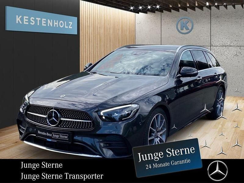 Grau Gebraucht 2024 Mercedes E220 AMG Limousine | 48.980 € (Teuer) - Bild 1/4