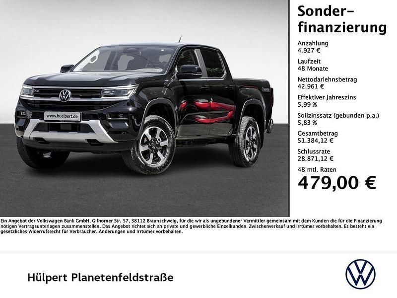 Midnight black metallic Gebraucht 2023 VW Amarok Style Abholung | 47.888 € (Superpreis) - Bild 1/4