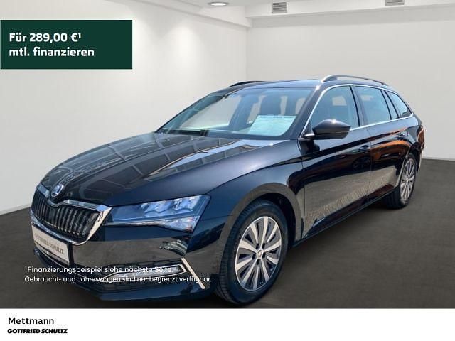 Schwarz Gebraucht 2022 Skoda Superb Ambition Kombi | 23.890 € (Fairer Preis) - Bild 1/4