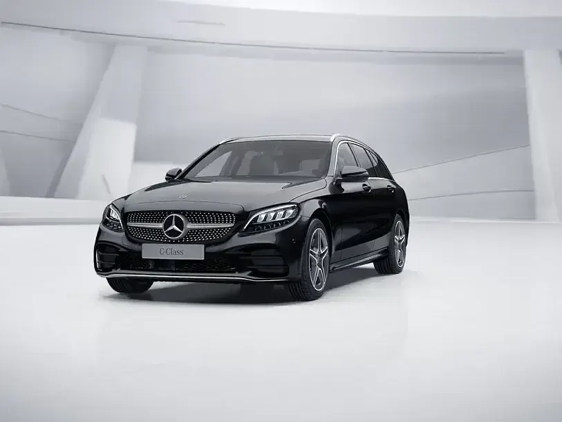 Second-hand Mercedes C180 AMG 2020 Negru