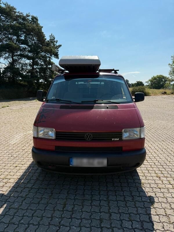 Rot Gebraucht 2002 VW T4 Van | 9.999 € (Guter Preis) - Bild 1/4