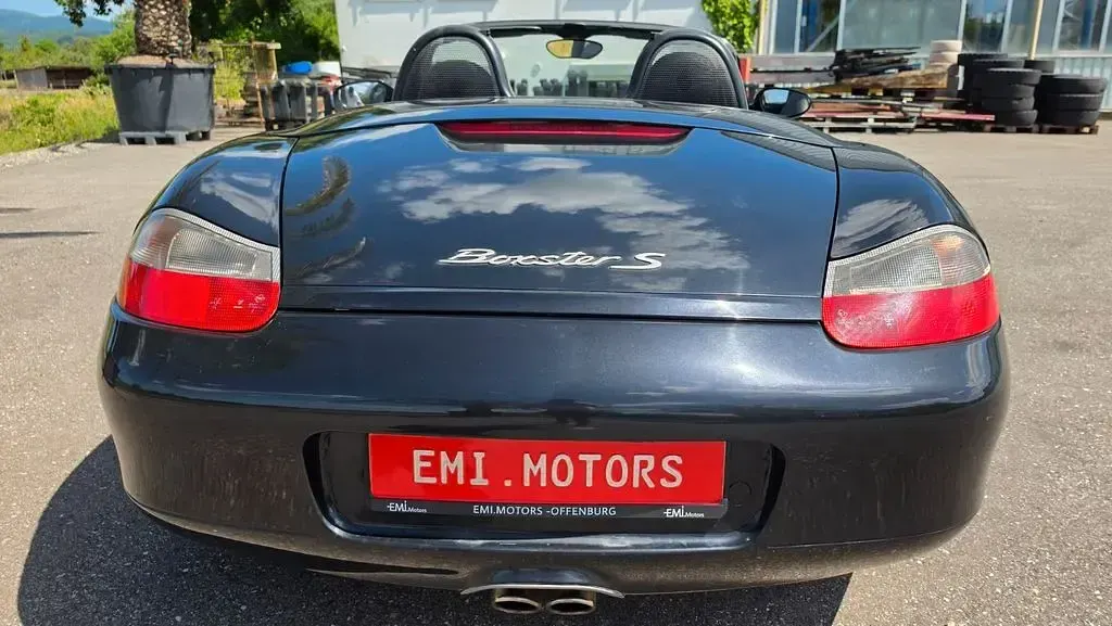Gebraucht Porsche Boxster S 252 PS (185 kW) 2002 Schwarz Cabrio