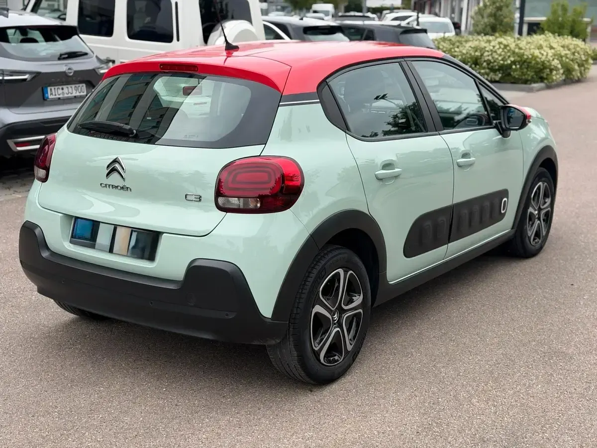 Gebraucht Citroën C3 PureTech 83 PS (61 kW) 2020 Grün Kleinwagen