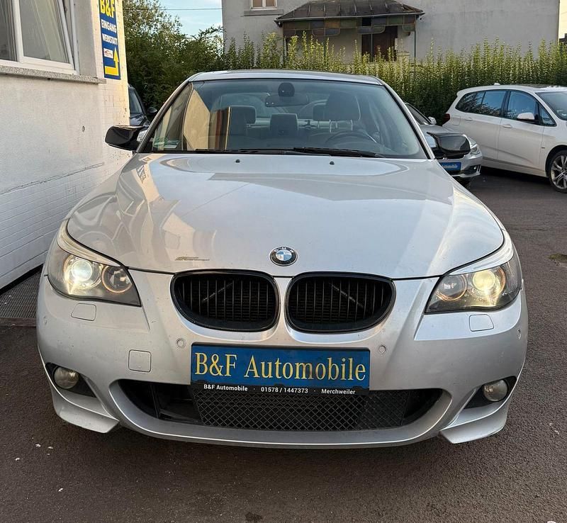 Silber Gebraucht 2005 BMW 535 Limousine | 3.700 € (Superpreis) - Bild 1/4