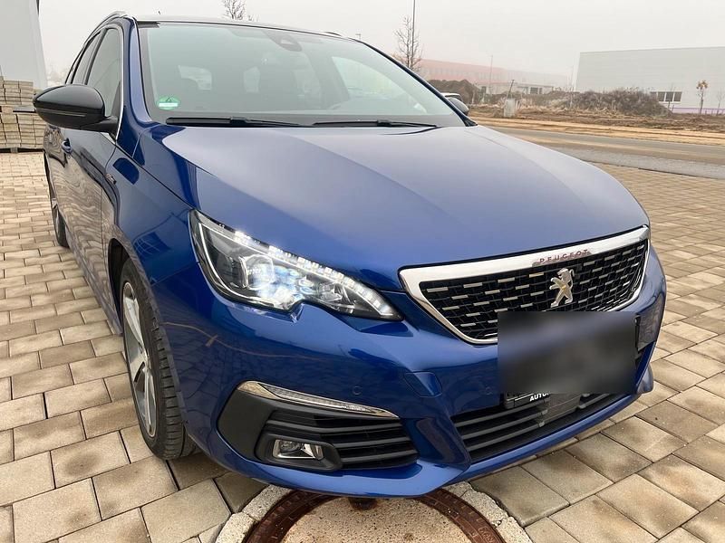 Gebraucht Peugeot 308 SW GT-line 131 PS (96 kW) 2018 Blau Kombi