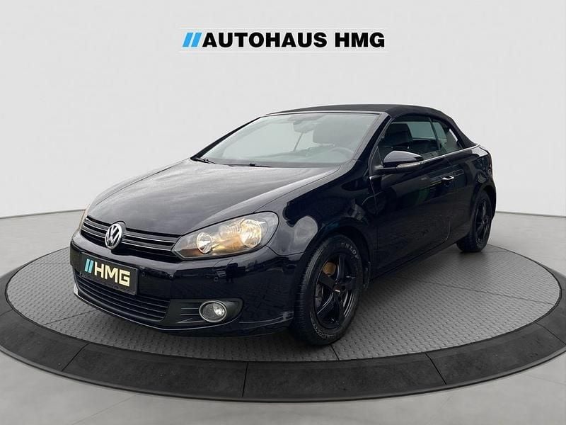 Schwarz Gebraucht 2012 VW Golf Cabriolet Cabrio | 6.900 € (Fairer Preis) - Bild 1/4