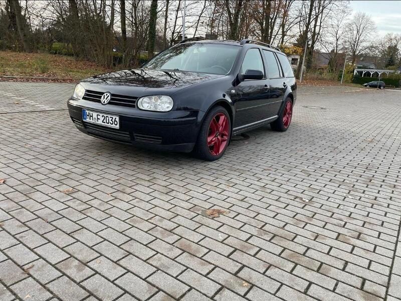 Schwarz Gebraucht 2002 VW Golf IV Edition Kombi | 1.999 € (Superpreis) - Bild 1/4