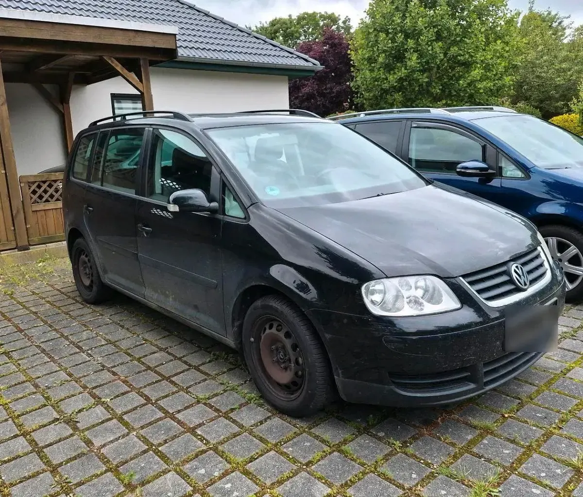 Gebraucht VW Touran 2004 Schwarz Van / Kleinbus