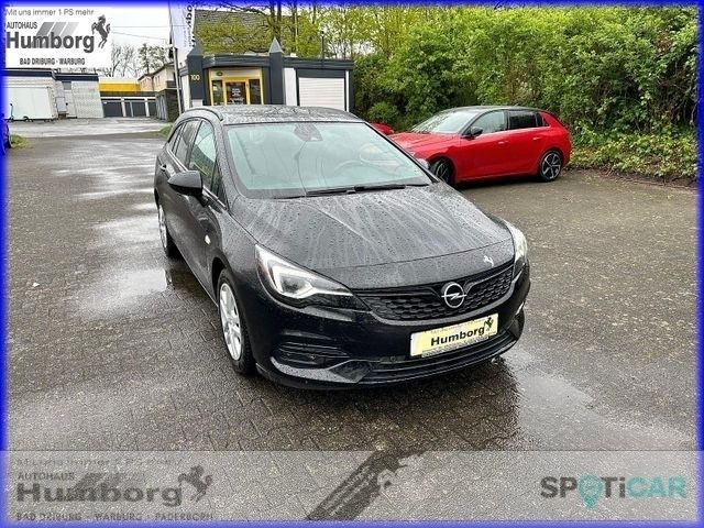 Schwarz metallic Gebraucht 2020 Opel Astra Ultimate Kombi | 16.890 € (Teuer) - Bild 1/4