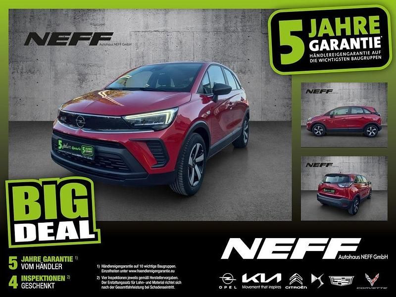 Chili rot/kardio rot Gebraucht 2022 Opel Crossland Edition SUV | 14.910 € (Guter Preis) - Bild 1/4