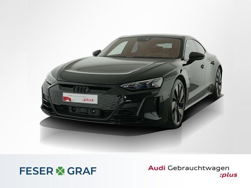 Mythosschwarz metallic Gebraucht 2022 Audi RS e-tron GT Ambiente Limousine | 63.445 € (Fairer Preis) - Bild 1/4