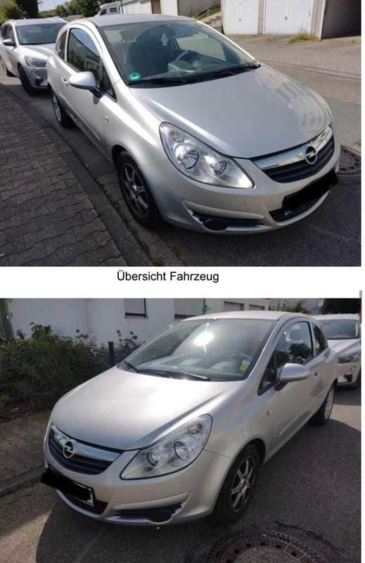 Silber Gebraucht 2007 Opel Corsa Kleinwagen | 1.700 € (Guter Preis) - Bild 1/4