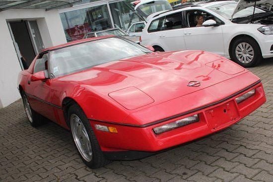 Usata Corvette C4 247 CV (181 kW) 1989 Rosso Cabrio