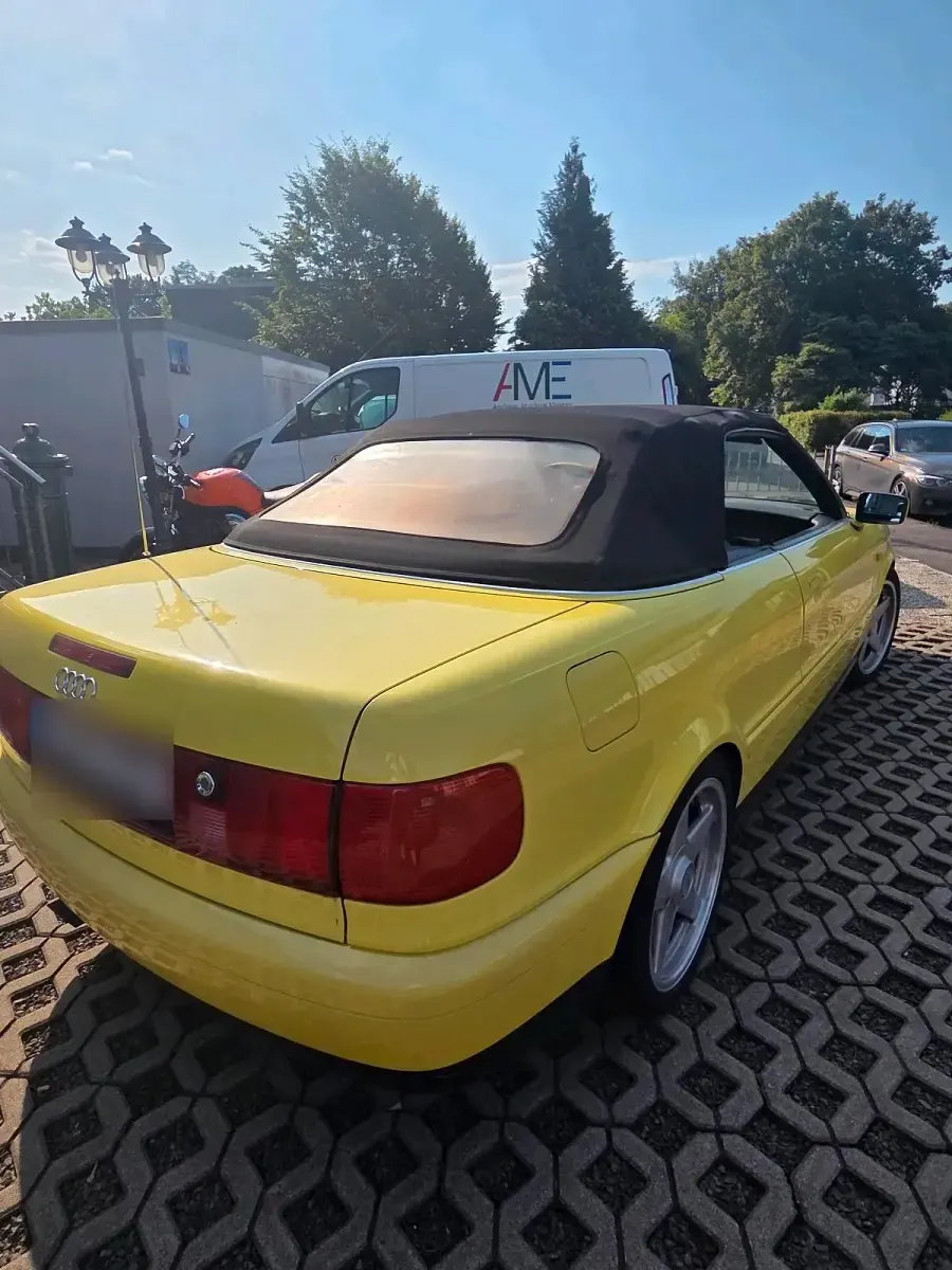 Gebraucht Audi 80 125 PS (91 kW) 1998 Gelb Cabrio