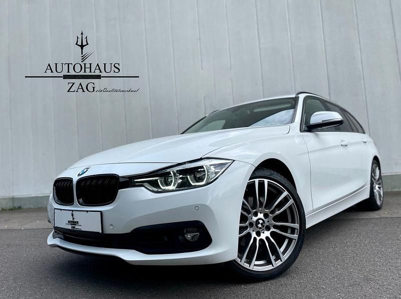 Weiß Gebraucht 2019 BMW 320 Advantage Kombi | 17.490 € (Fairer Preis) - Bild 1/4