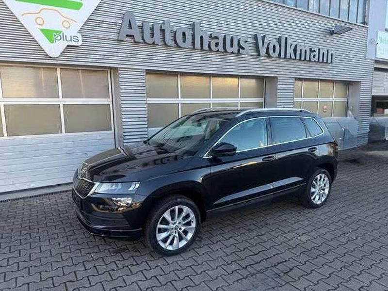 Gebraucht Skoda Karoq Style 150 PS (110 kW) 2018 Schwarzmagic perleffekt (metallic) SUV