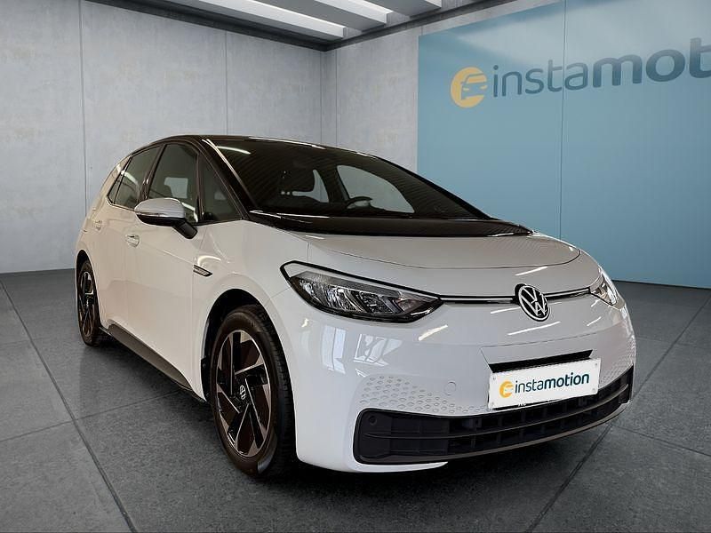 Gebraucht VW ID.3 Pro 150 kW (204 PS) 2021 Weiß Kleinwagen