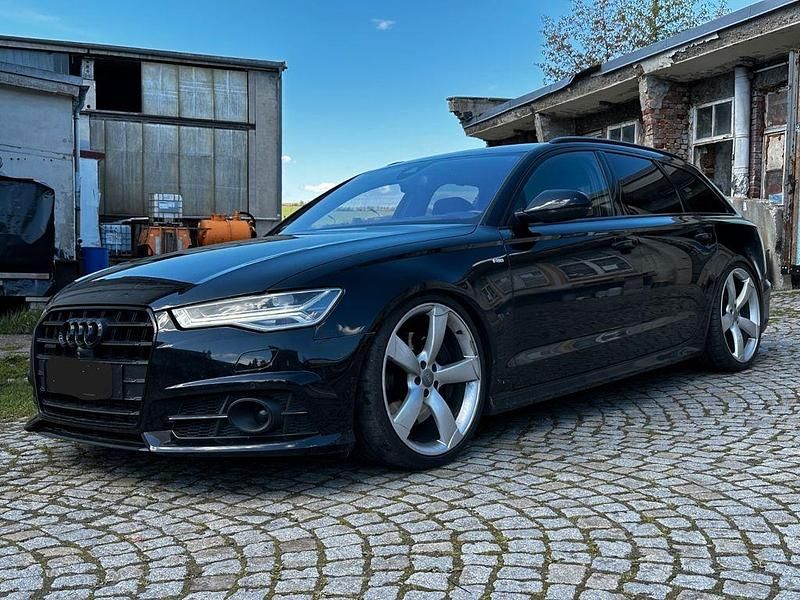 Schwarz Gebraucht 2016 Audi A6 S-Line Kombi | 21.990 € (Teuer) - Bild 1/4
