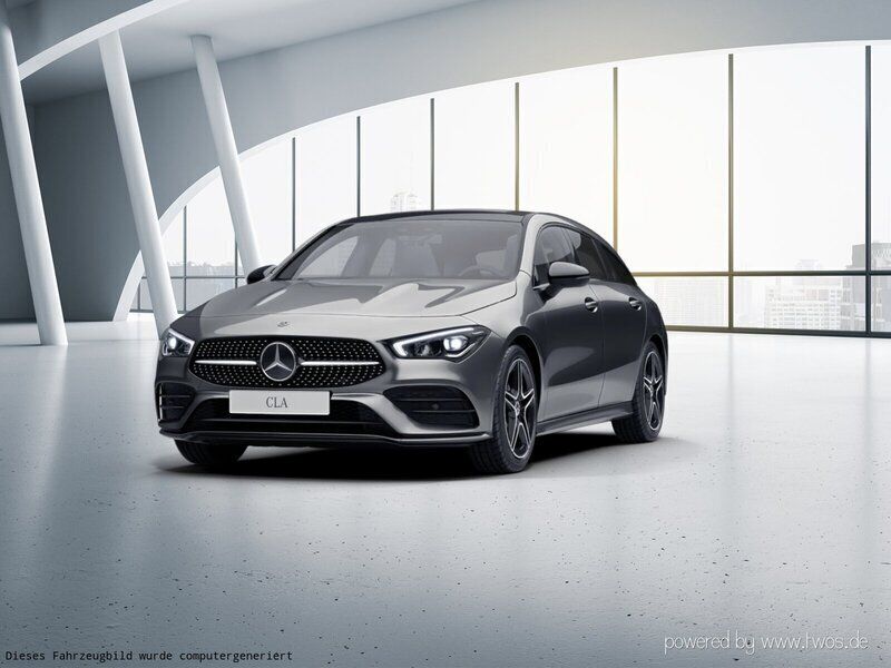 Mountaingrau Gebraucht 2024 Mercedes CLA180 Shooting Brake AMG line Kombi | 39.899 € - Bild 1/4