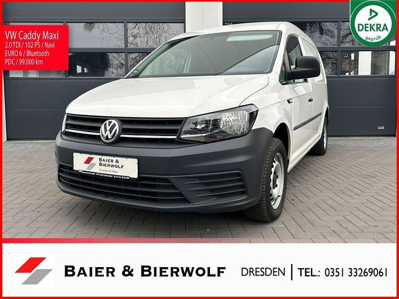 Weiß Gebraucht 2018 VW Caddy Maxi Van / Kleinbus | 15.990 € (Fairer Preis) - Bild 1/4