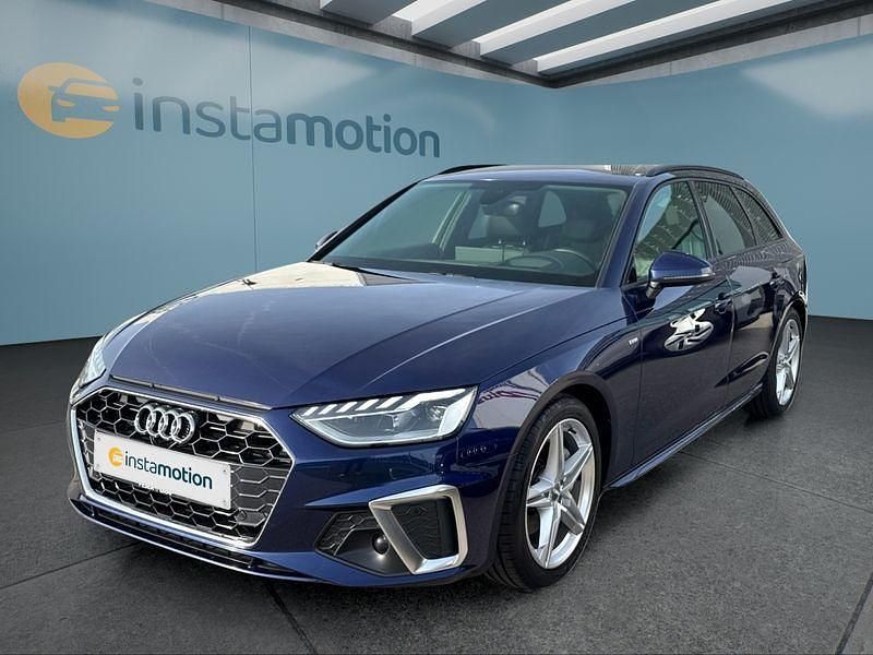 Blau Gebraucht 2020 Audi A4 Kombi | 26.649 € (Teuer) - Bild 1/4