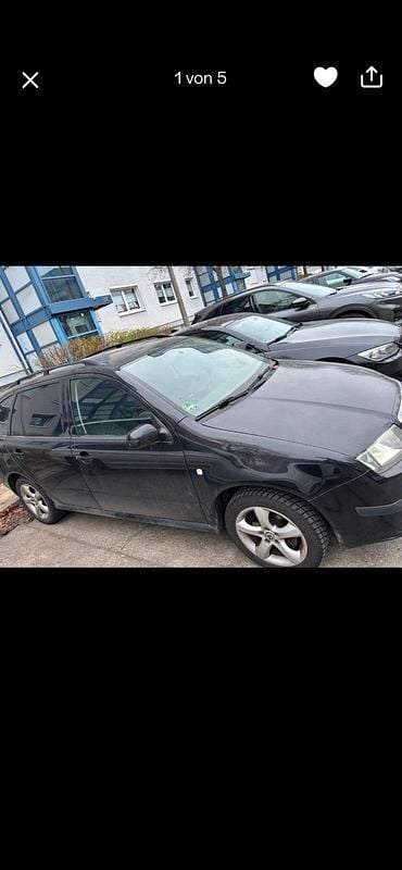 Gebraucht Skoda Fabia 86 PS (63 kW) 2007 Schwarz Kombi