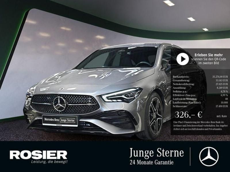 Grau / mountaingrau Gebraucht 2024 Mercedes CLA200 Shooting Brake Advanced Plus Kombi | 35.274 € (Teuer) - Bild 1/4