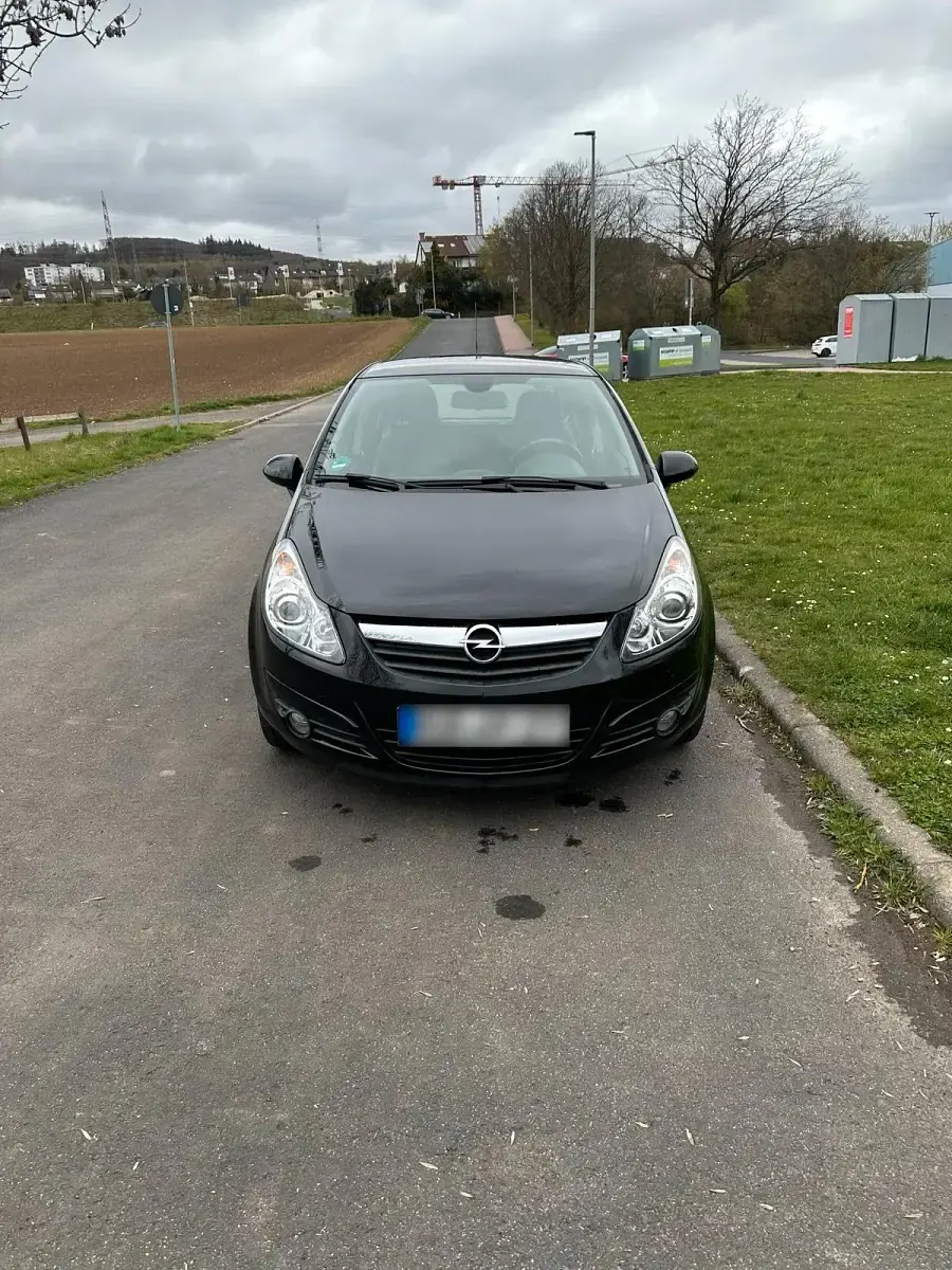 Gebraucht Opel Corsa 90 PS (66 kW) 2009 Schwarz Kleinwagen