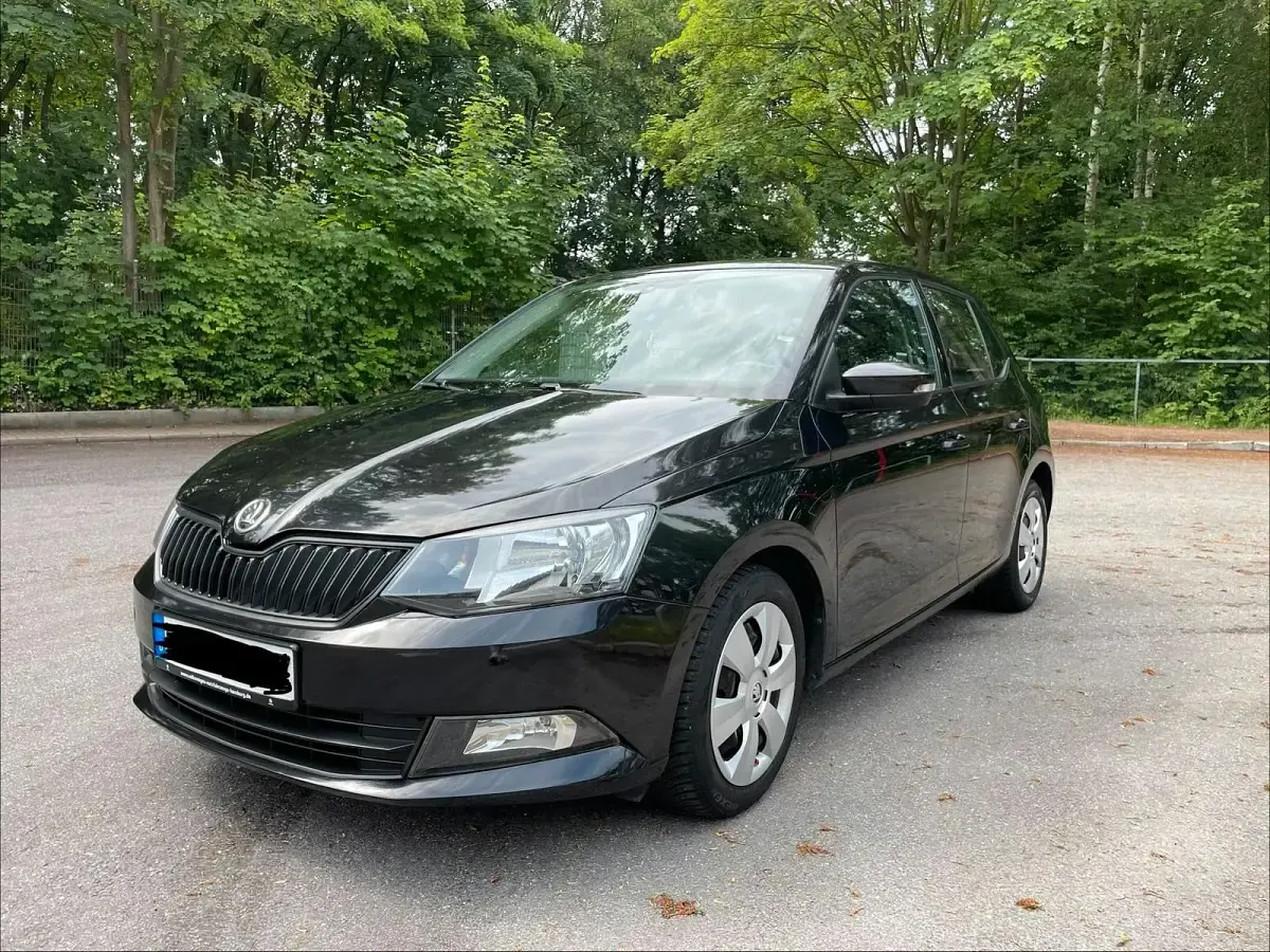 Gebraucht Skoda Fabia 75 PS (55 kW) 2017 Schwarz Kleinwagen