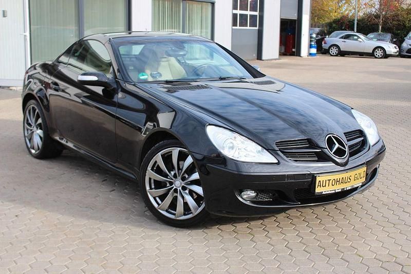 Gebraucht Mercedes SLK200 163 PS (119 kW) 2006 Schwarz Cabrio
