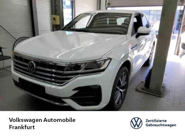 Pure white Gebraucht 2021 VW Touareg R-line SUV | 41.980 € (Guter Preis) - Bild 1/4