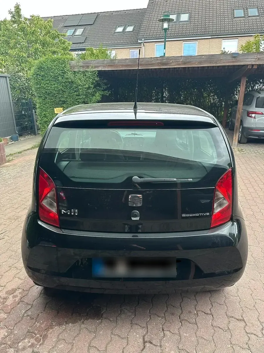 Gebraucht Seat Mii Ecomotive 75 PS (55 kW) 2012 Schwarz Kleinwagen