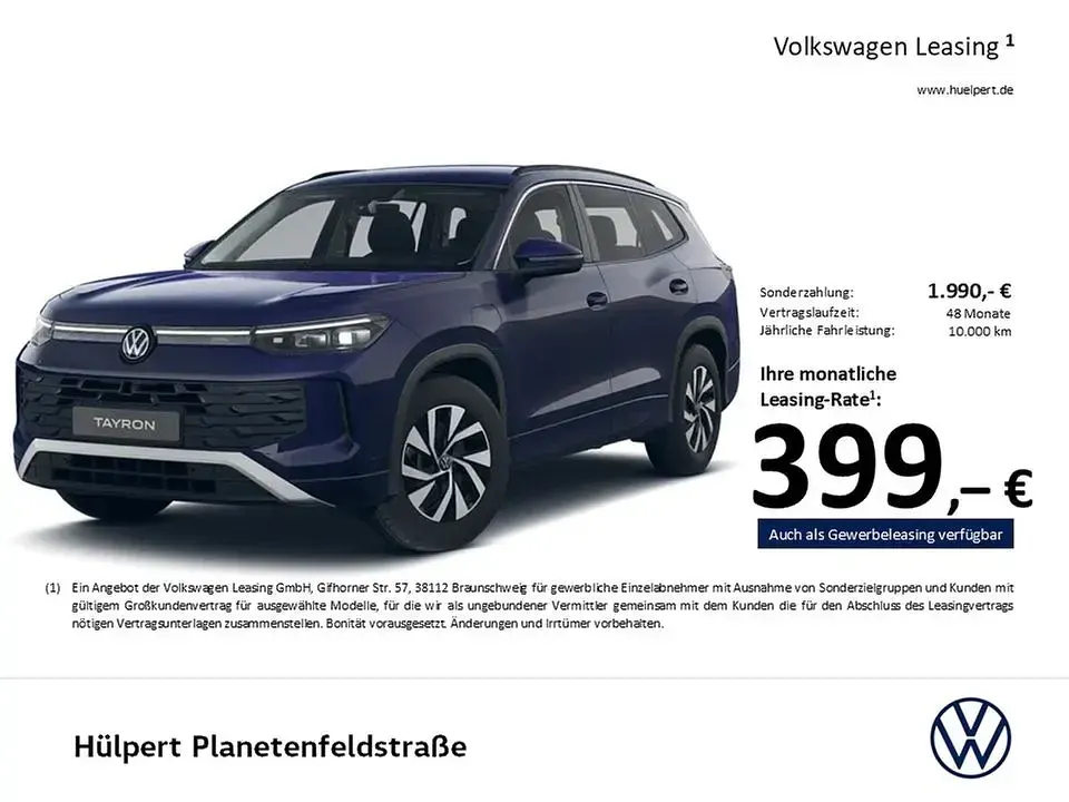 Gebraucht VW Tayron Life 204 PS (150 kW) 2025 Ultra violet metallic SUV