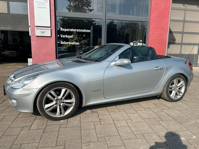 Gebraucht Mercedes SLK200 163 PS (119 kW) 2004 Silber Cabrio
