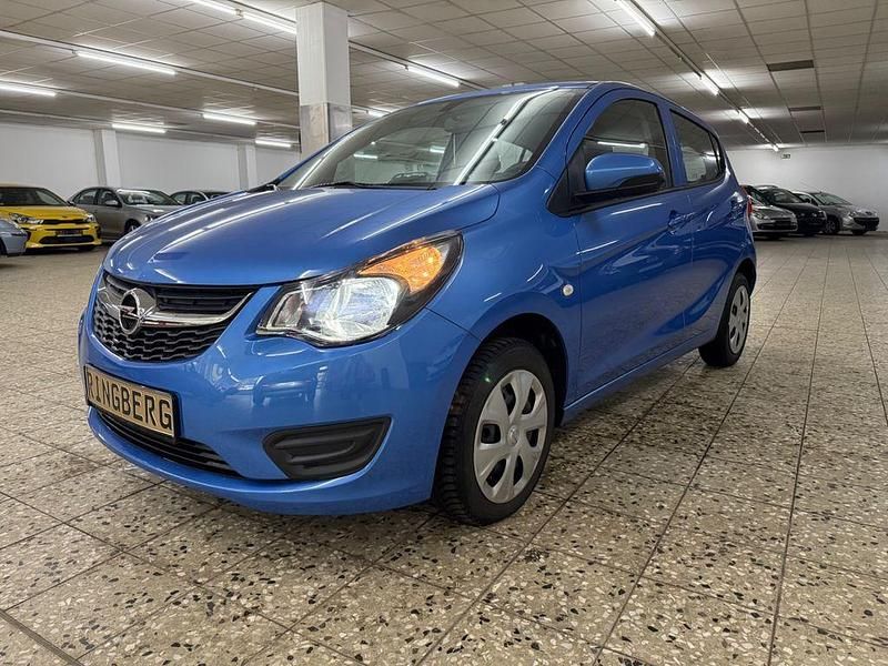 Blau Gebraucht 2016 Opel Karl Edition Kleinwagen | 4.998 € (Superpreis) - Bild 1/4