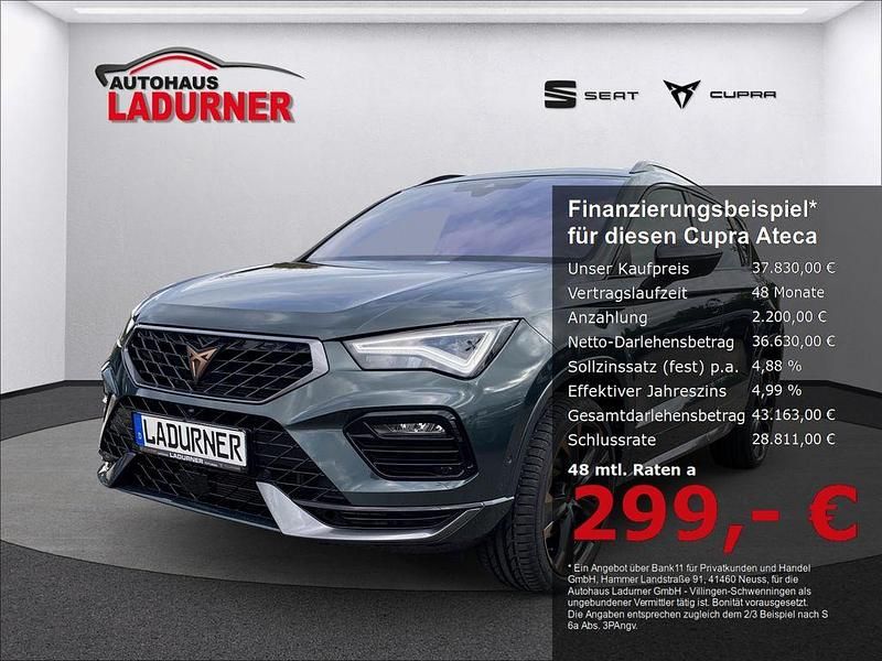 Grün Gebraucht 2024 Cupra Ateca SUV | 37.830 € (Etwas zu teuer) - Bild 1/4